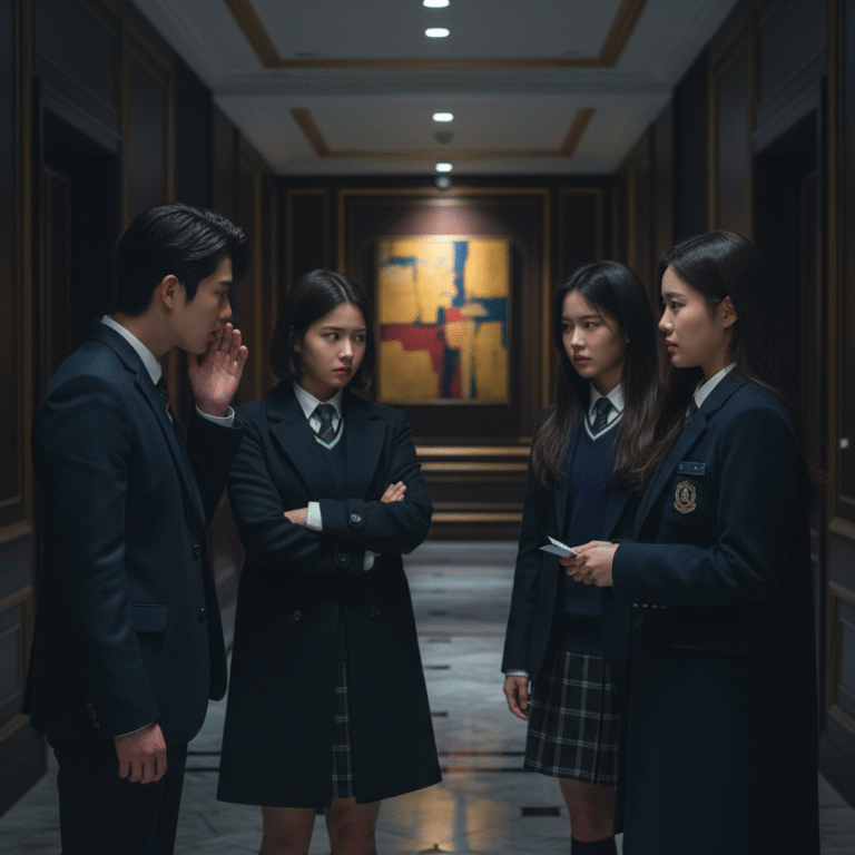 Hierarchy ซีรีส์ตีแผ่ด้านมืดโรงเรียนไฮโซเกาหลี