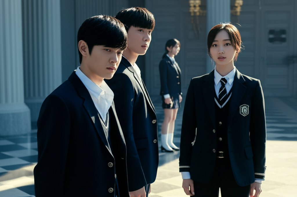 Hierarchy ตีแผ่ด้านมืดโรงเรียนหรู น่าดูจริงไหม? - hierarchy-korean-series-review