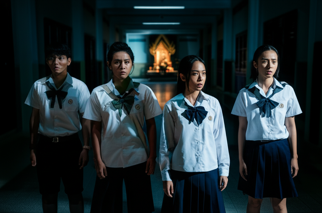 รีวิว เทอม 3 สยองสมชื่อ หรือแค่เสียงลือในตำนาน? - term-3-movie-review-thai-horror