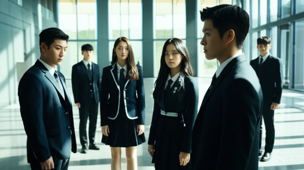 Hierarchy วังวนแค้นนักเรียนไฮโซบน Netflix - hierarchy-netflix-k-drama-review