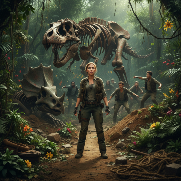 Scarlett Johansson นำทัพ Jurassic World ภาคใหม่