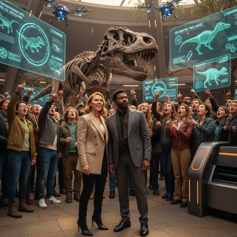 Jurassic World ใหม่ รวมดาวดัง สานต่อตำนานไดโนเสาร์