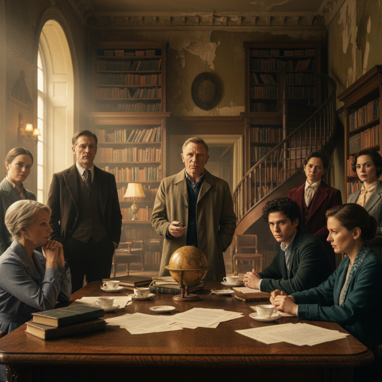 Knives Out 3 รวมตัวท็อป ใครเล่นเป็นใครใน Wake Up Dead Man