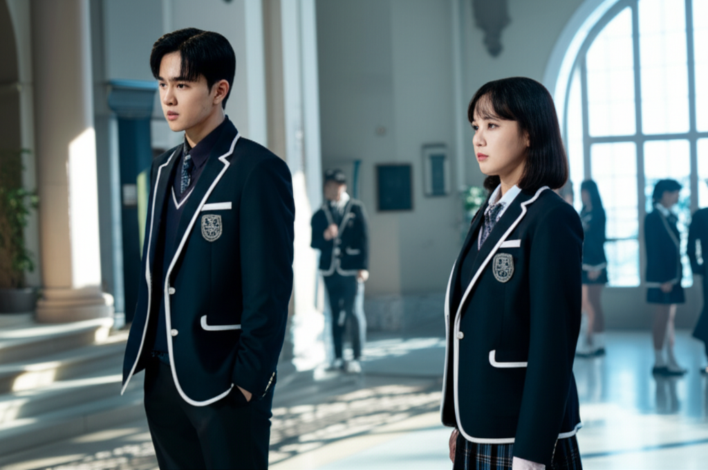 รีวิว Hierarchy: ซีรีส์นักเรียนไฮโซที่แรงสมคำร่ำลือ? - review-hierarchy-korean-series-netflix