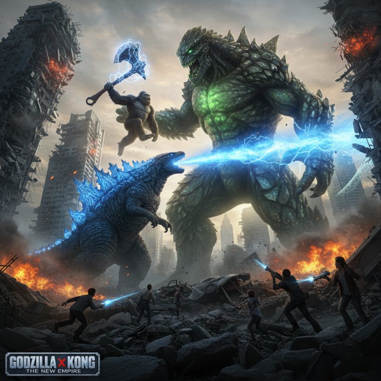 Godzilla x Kong รวมพลังปะทะไททันปริศนาใน The New Empire