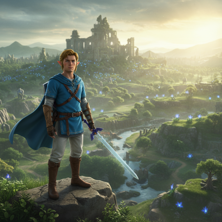 ทอม ฮอลแลนด์ สู่ไฮรูล! รับบท Link ในหนัง Zelda